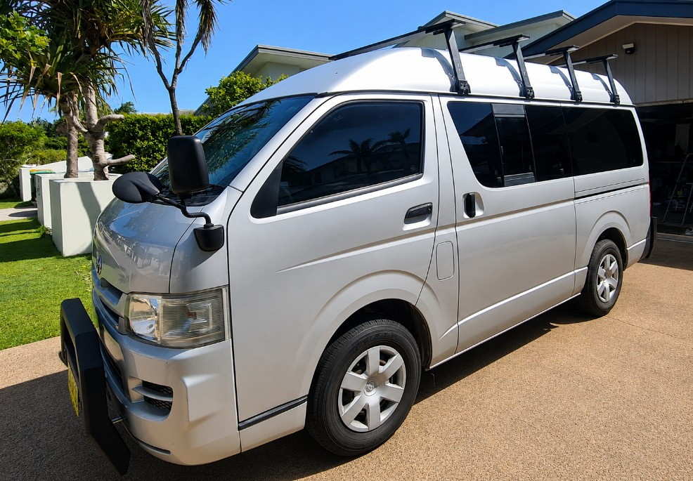 2x OZ145 Roof Cross Bar 1450mm Ozroofracks